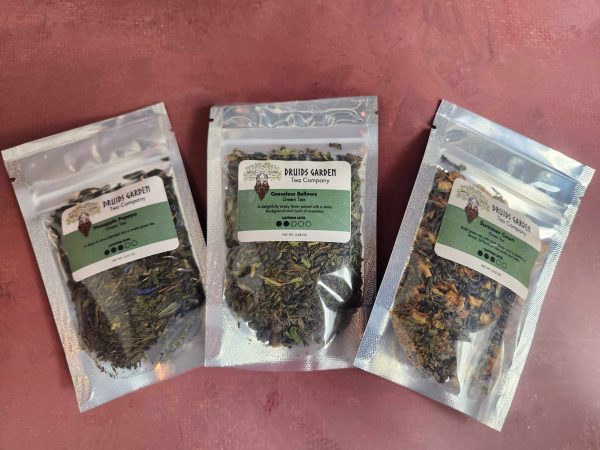 3 Clear Bags of Green Tea